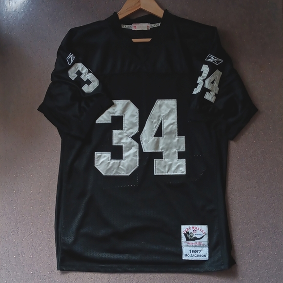 1987 Bo Jackson Las Vegas Raiders Jersey - Picture 1 of 8